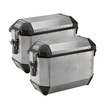 Maletas laterales Givi Trekker Alaska Monokey Alum