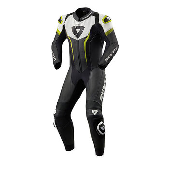 Mono de Cuero Revit Argon Negro Amarillo Fluor
