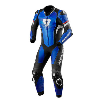 Mono de Cuero Revit Hyperspeed Azul Negro