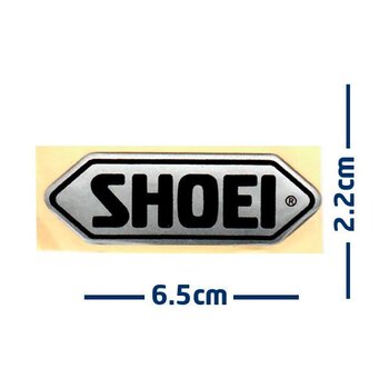 ADHESIVO 3D SHOEI 6,5 x 2,2cm
