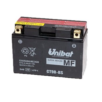 Bateria Unibat YT9B-BS