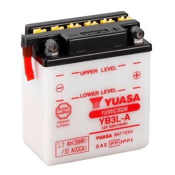 Bateria Yuasa YB3L-A Acido no incluido