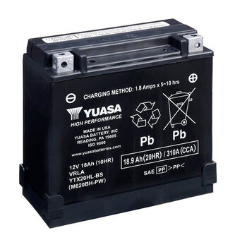 Bateria Yuasa YTX20HL-BS-PW High Performance