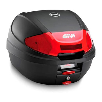 Baul Givi Monolock E300N2 con parrilla y kit de fi