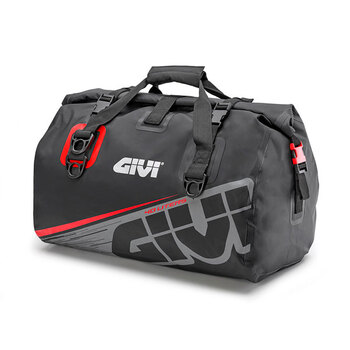 Bolsa sillin Givi correas Gris Rojo 40 litros