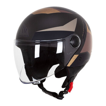 Casco MT OF501 Street Poke C9 Marron Mate
