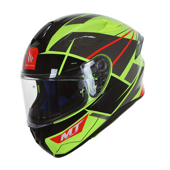 Casco MT FF106PRO Targo Pro Podium D1 Negro Brillo