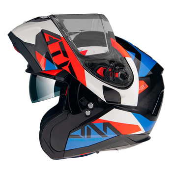 Casco MT FU401SV ATOM SV W17 A7 Azul perla Brillo