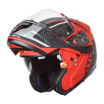 Casco MT FU401SV Atom SV Adventure A5 Rojo Mate