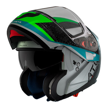 Casco MT FU401SV Atom SV Adventure A6 Verde Fluor
