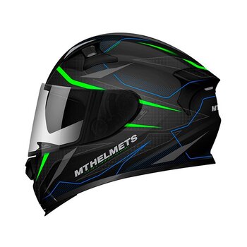 Casco MT KRE SV Intrepid C1 verde negro