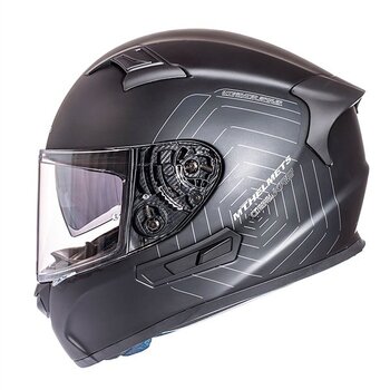 Casco MT KRE SV Solid negro mate