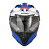 Casco Acerbis Flip FS-606 Blanco Azul Rojo