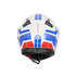 Casco Acerbis Serel 22-06 Blanco Azul Rojo
