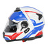 Casco Acerbis Serel 22-06 Blanco Azul Rojo