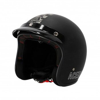 Casco Acerbis Skodela Negro azulado Gris