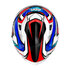 Casco Givi 50.9 Atomic Blanco Azul Rojo