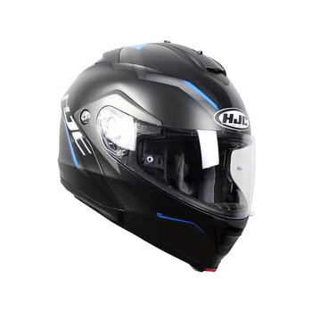 Casco HJC IS-Max II Dova negro azul frontal