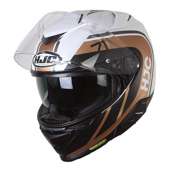 Casco HJC RPHA71 Mapos MC9SF Dorado Negro Blanco B