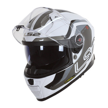 Casco LS2 FF811 Vector II Metric 22-06 Blanco Gris