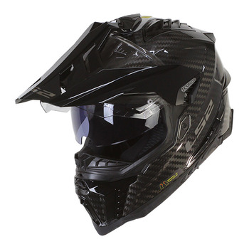 Casco LS2 MX701 Explorer Carbon Solid 22-06 Titani