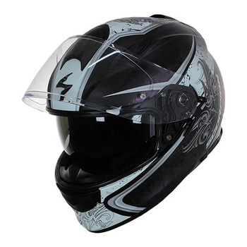 Casco Scorpion EXO-491 Run Negro Mate Camaleon