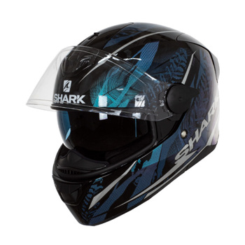 Casco Shark D-Skwal 2 Shigan Negro Rosa