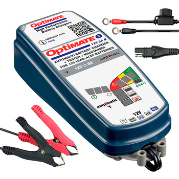 Cargador Baterias Optimate TM-360 Serie Silver Con