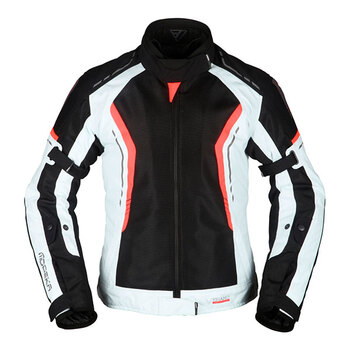 Chaqueta Modeka Khao Air Lady Negro Gris Rojo