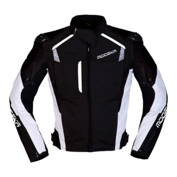 Chaqueta Modeka Lineos Negro Blanco