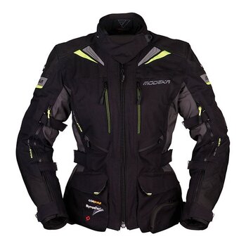 Chaqueta Modeka Panamericana Lady Negro Amarillo