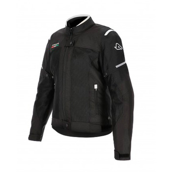 Chaqueta Acerbis CE On Road Ruby Lady Negro Blanco