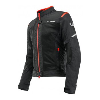 Chaqueta Acerbis Ramsey My Vented 2.0 CE Negro Roj