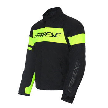 Chaqueta Dainese Saetta D-Dry Negro Amarillo