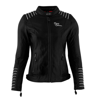 Chaqueta Rusty Stitches AMANDA Lady Negro Blanco