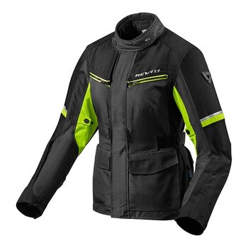 Chaqueta Revit Outback 3 Lady Negro Amarillo