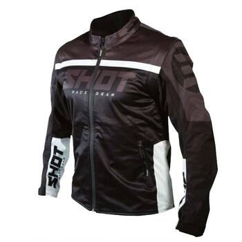 Chaqueta Shot Softshell Lite 2.0 Negro Blanco