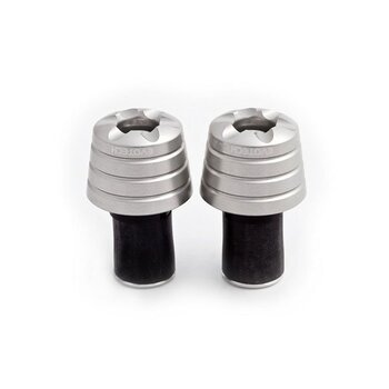 Contrapesos manillar Evotech universal plata