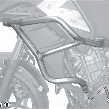 Defensas Motor Givi TN1121 para Honda CBX500 de 20