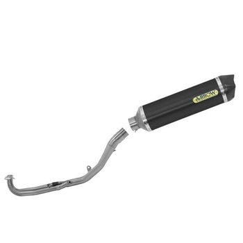Escape Arrow Yamaha T-Max 530 2018 aluminio negro