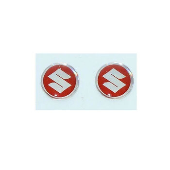 Escudo 3D Diam 12mm Suzuki (2 Unid.) 1 Blister