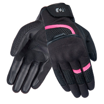 Guantes Oxford Brisbane Air Negro Rosa