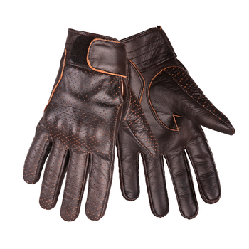 Guantes Modeka Hot Classic Marrón Oscuro