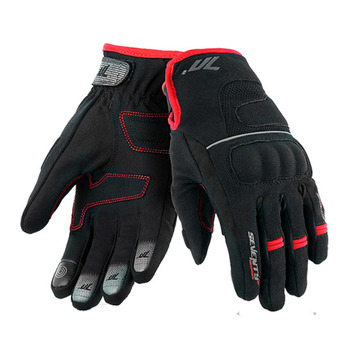 Guantes Seventy SD-C43 Urban Negro Rojo