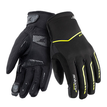 Guantes Seventy SD-C49 Urban Negro Amarillo