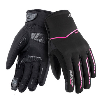 Guantes Seventy SD-C51 Urban Mujer Negro Rosa