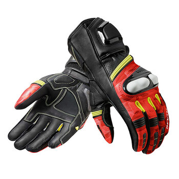 Guantes Revit League Negro Rojo