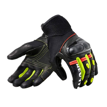 Guantes Revit Metric Negro Amarillo