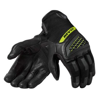 Guantes Revit Neutron 3 Negro Amarillo
