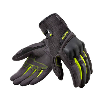 Guantes Revit Volcano Lady Negro Amarillo